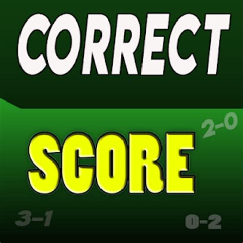 scannerbet correct score  Also the average goals is around 2